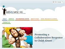 Tablet Screenshot of childsafecenter.com